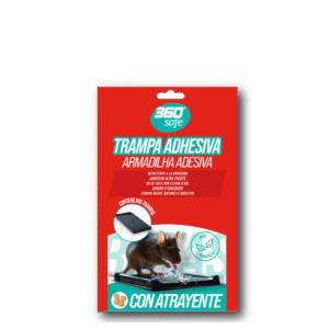 Trampa adhesiva ratas